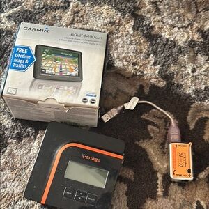 Garmin GPS with Orange Vonage Device Majic Jack